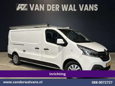 Renault Trafic 2.0 dCi 120pk L2H1 Inrichting Euro6 Airco | Omvormer | Camera | Navigatie | LED | Imperiaal Trekhaak, Cruisecontrol, Parkeersensoren, Bijrijdersbank