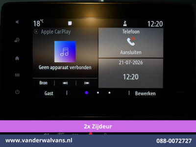 Renault Trafic 2.0 dCi 131pk L2H1 Euro6 Airco | 2x zijdeur | LED | Apple Carplay | Cruisecontrol Parkeersensoren, Bijrijdersbank, 2500kg trekvermogen foto 15