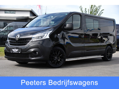 Renault Trafic 2.0 dCi 145 T29 L2H1 DC Black Edition Camera, Cruise, Clima, 145pk, Automaat, 2 x Schuifdeur, Trekhaak, Sensoren,