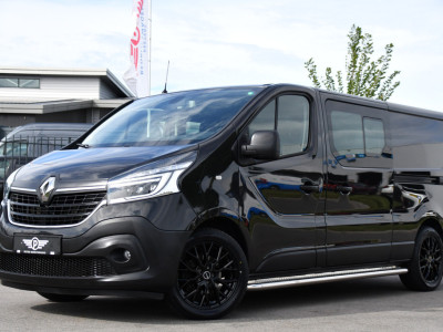 Renault Trafic 2.0 dCi 145 T29 L2H1 DC Black Edition Camera, Cruise, Clima, 145pk, Automaat, 2 x Schuifdeur, Trekhaak, Sensoren, foto 4