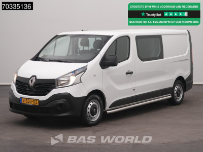 Renault Trafic 120pk Dubbel Cabine L2H1 Trekhaak Navi Airco Cruise APK 08-2027 Euro6 L2 DC Doka Mixto Airco Trekhaak Cruise control