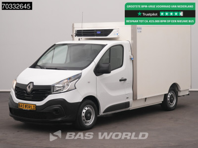 Renault Trafic 125PK Lamberet Koelwagen Carrier Xarios 350mt 230v-Stekker Zijdeur Achterdeur Airco Euro6 Bakwagen Gekoeld Koel Koeler Kühl Kühler Kühlkoffer Kühlwagen Airco