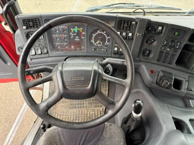 Scania P124-360 C 6x6 FULL STEEL 3-WAY KIPPER (12 GEARS MANUAL GEARBOX / REDUCTION AXLES / FULL STEEL SUSPENSION / P.T.O. / ETC.) foto 12