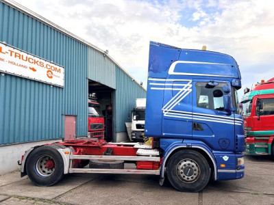 Scania R144-460 V8 TOPLINE (EURO 2 / 12+2 GEARS MANUAL GEARBOX / SLIDING FIFTH WHEEL / AIRCONDITIONING / ETC.) foto 4