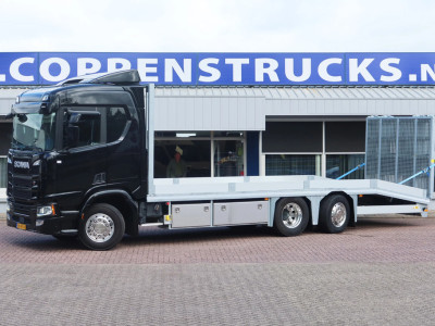 Scania R500 Oprijvrachtwagen 6x2 Black_Line Stuur_Lift_AS foto 19