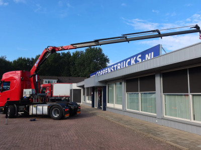 Scania R500 NGS 4x2 Trekker met kraan HMF 1920 foto 19