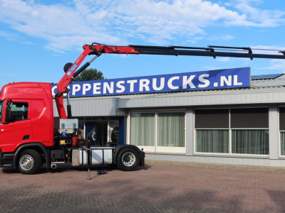 Scania R500 NGS 4x2 Trekker met kraan HMF 1920 foto 20
