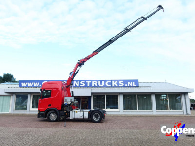 Scania R500 NGS Trekker + Kraan Full air suspension