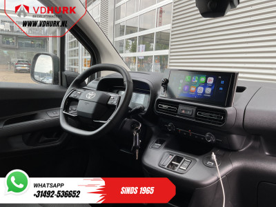 Toyota PROACE CITY Electric 50 kWh 340km WLTP L2 LED/ 3Pers./ Snellader/ Standkachel/ Stoelverw./ Stuurverw./ Carplay/ Camera/ PDC/ Cruise/ Airco 3