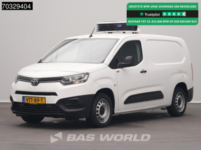 Toyota ProAce City 102pk Koelwagen Carrier Neos L2H1 Airco Cruise Euro6 L2 Koel Koeler Kühl Kühler Kühlwagen Kühlkasten Airco Cruise control