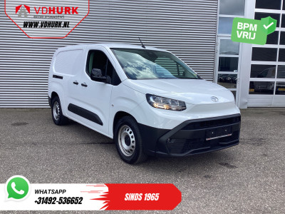 Toyota e-ProAce City 50 kWh 320 km WLTP L2 3Pers./ LED/ Standkachel/ Stoelverw./ Stuurverw./ Carplay/ Camera/ PDC/ Cruise/ Airco