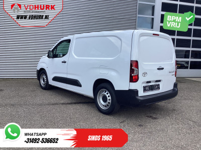 Toyota e-ProAce City 50 kWh 320 km WLTP L2 3Pers./ LED/ Standkachel/ Stoelverw./ Stuurverw./ Carplay/ Camera/ PDC/ Cruise/ Airco foto 2