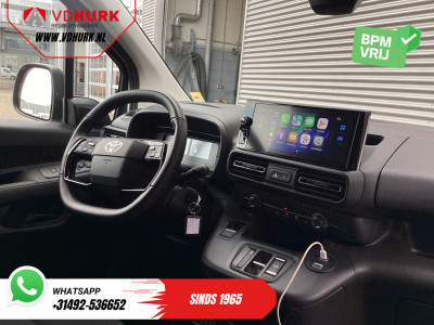 Toyota e-ProAce City 50 kWh 320 km WLTP L2 3Pers./ LED/ Standkachel/ Stoelverw./ Stuurverw./ Carplay/ Camera/ PDC/ Cruise/ Airco foto 3