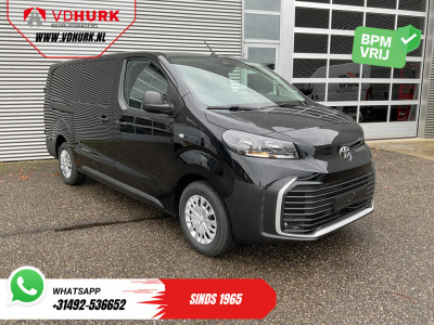 Toyota e-ProAce Worker L3 75 kWh 350 km WLTP Carplay/ Snellader/ Standkachel/ Cruise/ Airco/ Camera/ PDC