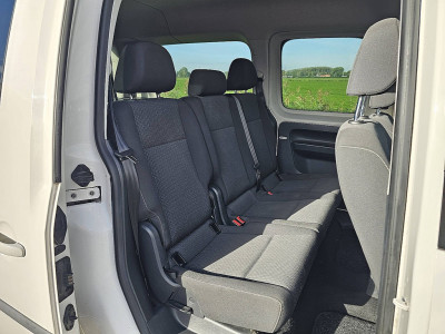 Volkswagen CADDY 2.0 L2 Maxi Kombi Rolstoelbus 5 Persoons 2x Schuifdeur Airco BPM Vrij Euro6 102PK! foto 11