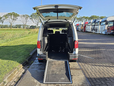 Volkswagen CADDY 2.0 L2 Maxi Kombi Rolstoelbus 5 Persoons 2x Schuifdeur Airco BPM Vrij Euro6 102PK! foto 12