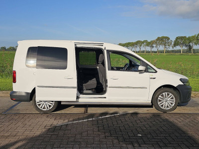 Volkswagen CADDY 2.0 L2 Maxi Kombi Rolstoelbus 5 Persoons 2x Schuifdeur Airco BPM Vrij Euro6 102PK! foto 13