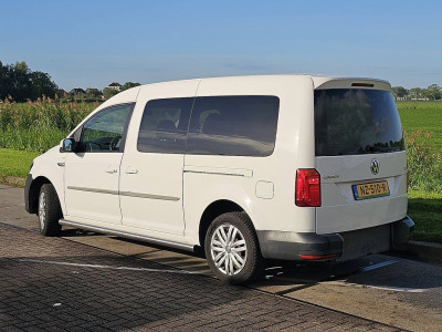 Volkswagen CADDY 2.0 L2 Maxi Kombi Rolstoelbus 5 Persoons 2x Schuifdeur Airco BPM Vrij Euro6 102PK! foto 6