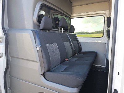Volkswagen CRAFTER 35 2.0 L3H3 Dubbele Cabine LED Adaptieve Cruise Camera Euro6 Trekhaak Automaat! foto 12