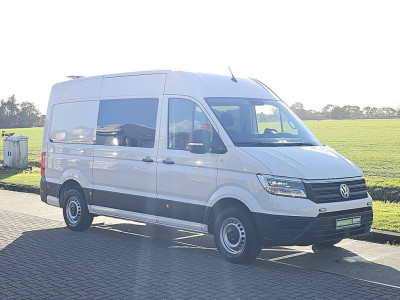 Volkswagen CRAFTER 35 2.0 L3H3 Dubbele Cabine LED Adaptieve Cruise Camera Euro6 Trekhaak Automaat! foto 5