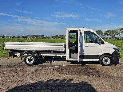 Volkswagen CRAFTER 35 2.0 L4 Dubbele Cabine Open-Laadbak Airco Trekhaak Euro6! foto 13
