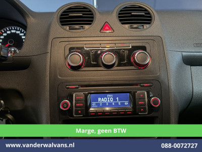 Volkswagen Caddy 1.2 TSI BENZINE MARGE Geen BTW L1H1  | Airco | Zijdeur | Achterklep Bluetooth telefoonvoorbereiding foto 11