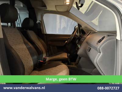 Volkswagen Caddy 1.2 TSI BENZINE MARGE Geen BTW L1H1  | Airco | Zijdeur | Achterklep Bluetooth telefoonvoorbereiding foto 5