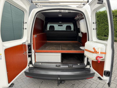 Volkswagen Caddy 1.4 TSI 131 PK BENZINE AUTOMAAT !! / BPM VRIJ / IMPERIAAL / TREKHAAK / INRICHTING / NAVI / AIRCO / CRUISE 8