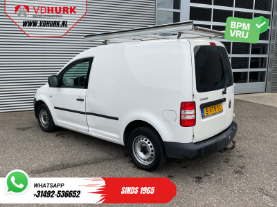 Volkswagen Caddy 2.0 BENZINE/CNG MARGE Airco/ Cruise/ Imperiaal/ Trekhaak foto 3