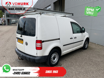 Volkswagen Caddy 2.0 BENZINE/CNG MARGE Airco/ Cruise/ Imperiaal/ Trekhaak foto 17