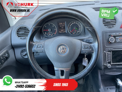 Volkswagen Caddy 2.0 TDI 100 pk DSG Aut. NL Auto/ Bi-Xenon/ Stoelverw./ Leder/ Navi/ Climate/ PDC/ LMV/ Cruise/ Trekhaak foto 12