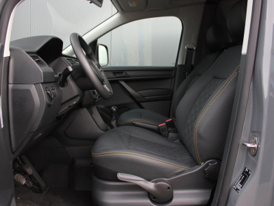 Volkswagen Caddy 2.0 TDI L1H1 185PK NARDO GREY LOOK / 72DKM / 2016 / LEDEREN BEKLEDING / APPLE CARPLAY / JB-EDITION / SCHROEFSET foto 8