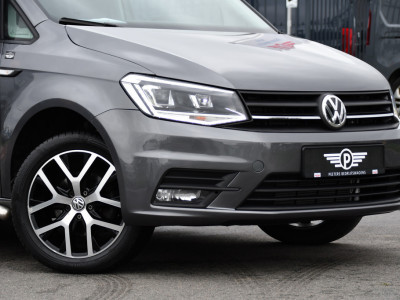 Volkswagen Caddy 2.0 TDI L1H1 BMT Highline Adaptieve Cruise, Carplay, LED, Clima, Stoelverwarming, 150pk, Automaat, Leder, Uniek! foto 8