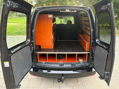 Volkswagen Caddy 2.0 TDI L2H1|MARGE|AUTOMAAT|EURO6|NAP|stoelverwarming|trekhaak 1500KG|airco|cruise|leer|navi|parkeersensoren foto 8