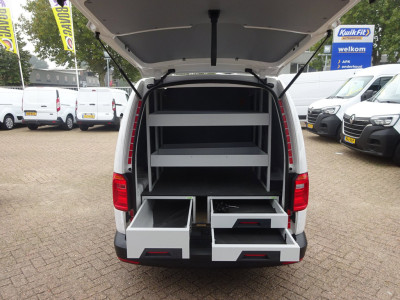 Volkswagen Caddy 2.0 TDI L2H1 VW MAXI LAADRUIMTE INRICHTING AIRCO CRUISE ALARM PDCM foto 10