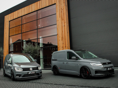 Volkswagen Caddy Cargo 2.0 TDI 122PK DSG JB-EDITION / MAXTRON / SIDE- BARS / VERLAAGD / ELEK- PAKKET / PDC / CAMERA / BLACK OPS foto 13