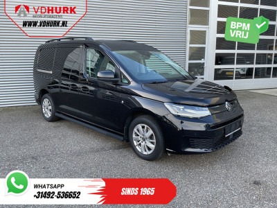 Volkswagen Caddy Cargo Maxi 2.0 TDI 125 pk DSG Aut. Black Edition LED/ Adapt.Cruise/ Leder/ Standkachel/ Carplay/ Stoelverw./ Virtual Cockpit/ Navi/ Airco/ Camera