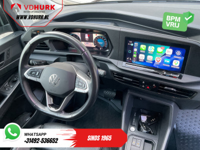 Volkswagen Caddy Cargo Maxi 2.0 TDI 125 pk DSG Aut. Black Edition LED/ Adapt.Cruise/ Leder/ Standkachel/ Carplay/ Stoelverw./ Virtual Cockpit/ Navi/ Airco/ Camera foto 12