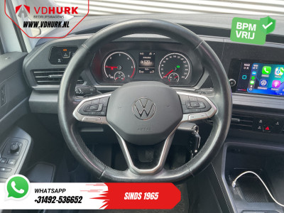 Volkswagen Caddy Cargo Maxi 2.0 TDI 125 pk DSG Aut. Carplay/ PDC/ Cruise/ Trekhaak/ Airco foto 21