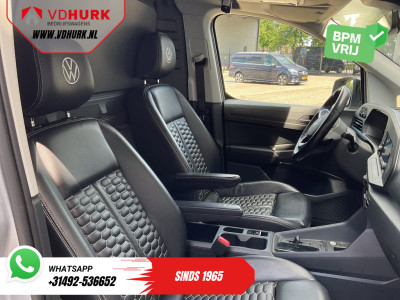 Volkswagen Caddy Cargo Maxi 2.0 TDI 125 pk DSG Aut. LED/ Adapt.Cruise/ Leder/ Standkachel/ Carplay/ Virtual Cockpit/ Stoelverw./ 2x Schuifdeur/ Camera/17?LMV/  PDC/ Trekhaak 12