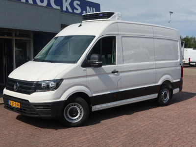 Volkswagen Crafter 177 PK Koel/ Vries/ Verwarmen Carrier xarios 350 met nachtaansluiting BPM vrij. foto 2