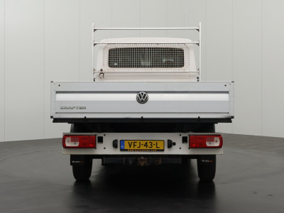 Volkswagen Crafter 2.0TDI 140PK Open Laadbak Dubbele Cabine 6-persoons | 3000Kg Trekhaak | Airco | Cruise 11