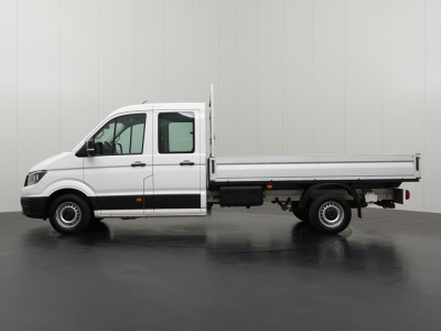 Volkswagen Crafter 2.0TDI 140PK Open Laadbak Dubbele Cabine 6-persoons | 3000Kg Trekhaak | Airco | Cruise 12