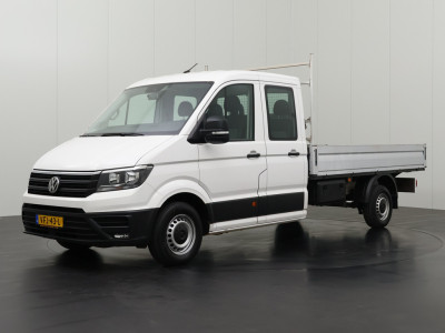 Volkswagen Crafter 2.0TDI 140PK Open Laadbak Dubbele Cabine 6-persoons | 3000Kg Trekhaak | Airco | Cruise 7