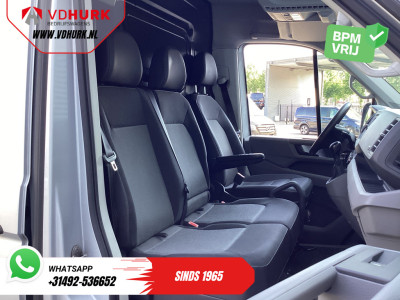Volkswagen Crafter 2.0 TDI 140 pk DSG Aut. L3H3 LED/ 270Gr.deuren/ Gev.Stoel/ Massage/ Standkachel/ Carplay/ Camera/ PDC/ Cruise/ Trekhaak/ Airco 12