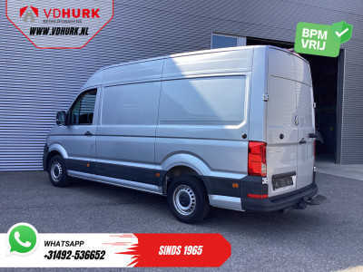 Volkswagen Crafter 2.0 TDI 140 pk DSG Aut. L3H3 LED/ 270Gr.deuren/ Gev.Stoel/ Massage/ Standkachel/ Carplay/ Camera/ PDC/ Cruise/ Trekhaak/ Airco 2
