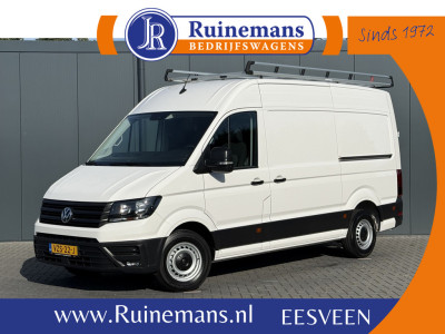Volkswagen Crafter 2.0 TDI 141 PK / L3H3 / 2x SCHUIFDEUR / IMPERIAAL + LADDER / 3 TONS TREKHAAK / CAMERA / 3-ZITS / VERWARMDE VOORRUIT
