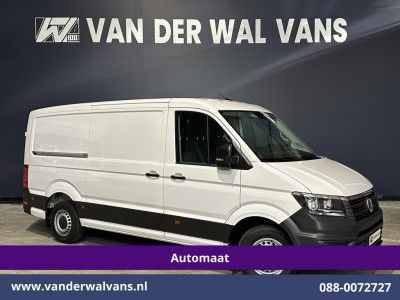 Volkswagen Crafter 2.0 TDI 141pk Automaat L3H2 L2H1 Euro6 Airco | Camera | Apple Carplay | 3000kg Trekhaak | Cruisecontrol Android Auto, Stoelverwarming, Parkeersensoren, Bijrijdersbank