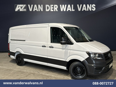 Volkswagen Crafter 2.0 TDI 141pk L3H2 L2H1 Euro6 Airco | Camera | Apple Carplay | Android Auto Stoelverwarming, 270 Graden Achterdeuren, Parkeersensoren, Bijrijdersbank