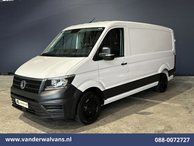 Volkswagen Crafter 2.0 TDI 141pk L3H2 L2H1 Euro6 Airco | Camera | Apple Carplay | Android Auto Stoelverwarming, 270 Graden Achterdeuren, Parkeersensoren, Bijrijdersbank foto 9